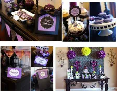 decoracion halloween para boda