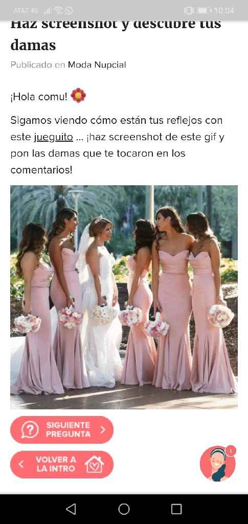 Haz screenshot y descubre tus damas - 1