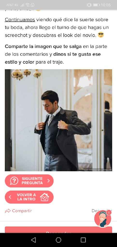 Haz screenshot y descubre el look de novio - 1