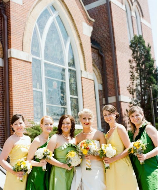 Boda en verde y amarillo..??? - 6