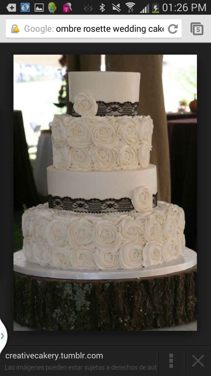 El pastel de mi boda :) - 1