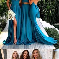 Color del vestido de damas ¿? - 6