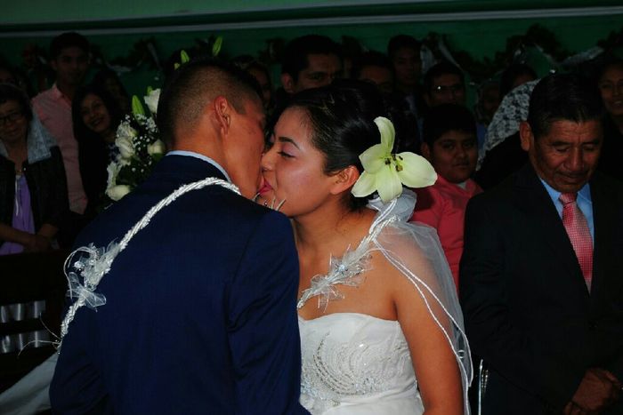 A casi un mes de haber dicho !si! - 1