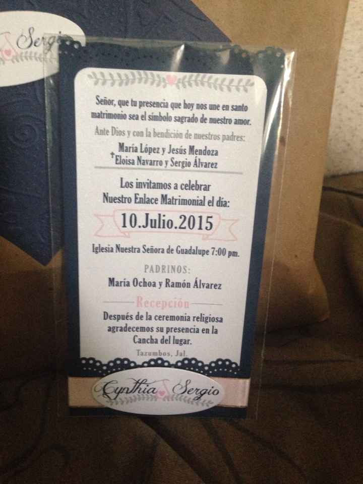 Mis invitaciones! - 1