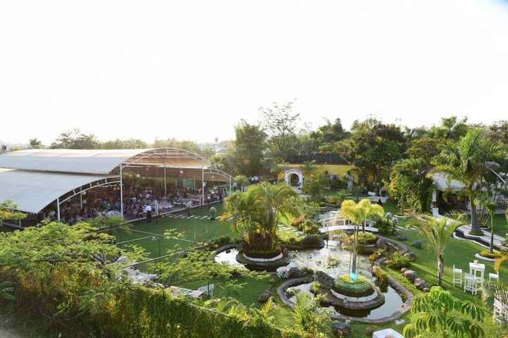 Jardín Real Quinta búhos