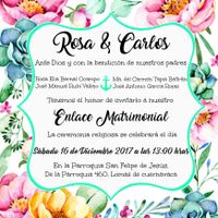 Invitaciones personalizadas económicas. - 1