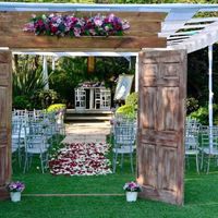 Tienen lugar para ceremonia religiosa y se ve hermoso