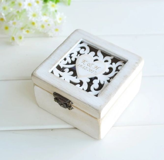 Porta anillos de Matrimonio 5