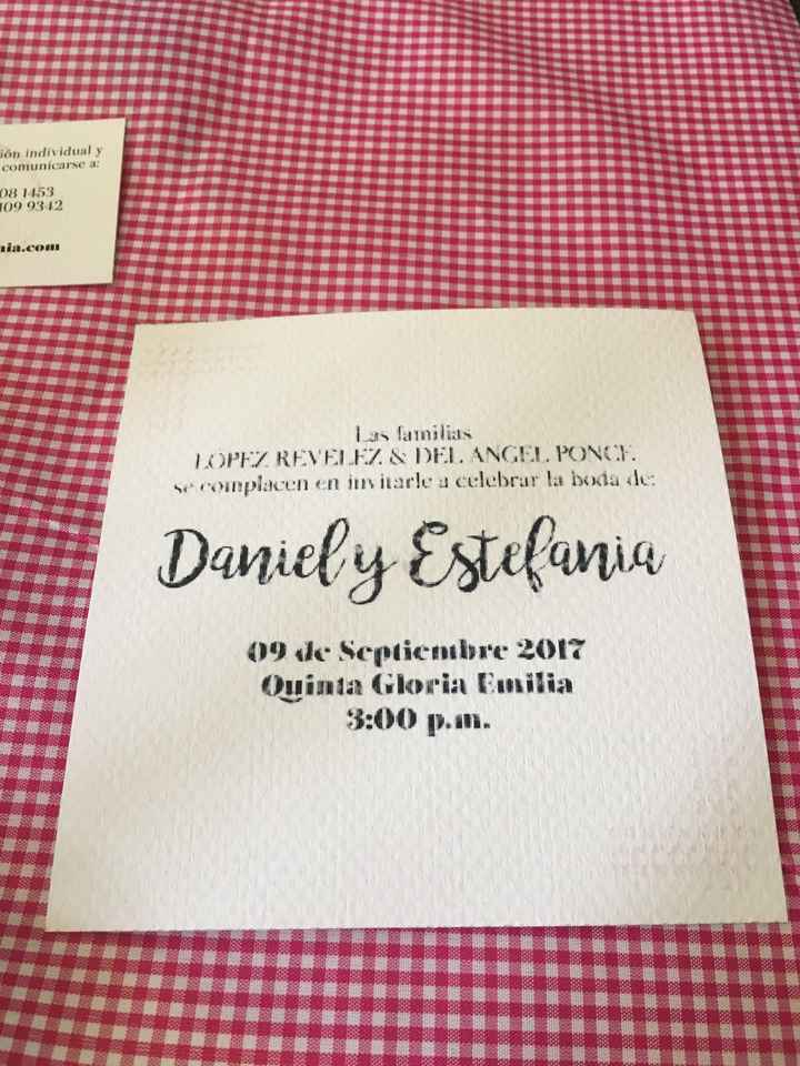 Mis invitaciones - 2