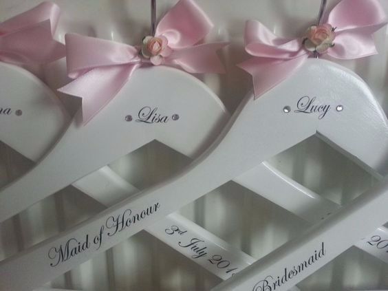 ganchos para groomsmen y bridesmaid
