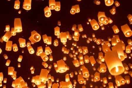 Globos de cantoya..