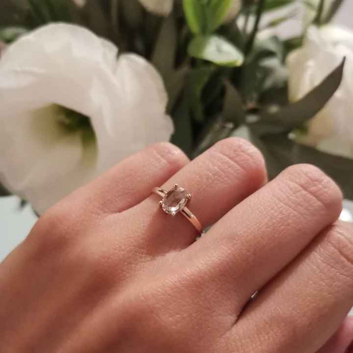 Mi anillo de compromiso Claudia - 1