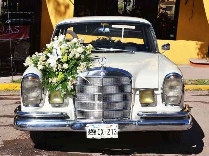 El vehículo para llegar al altar