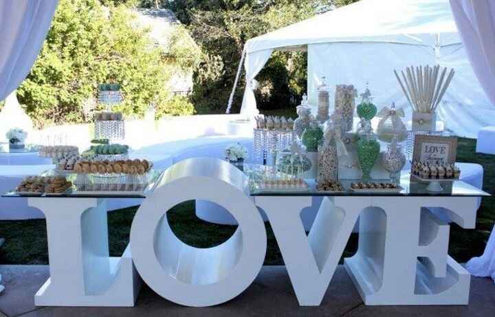 Idea 1 Mesa de dulces