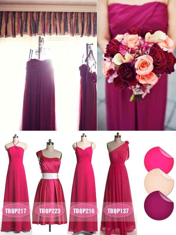 Vestidos damas rosa