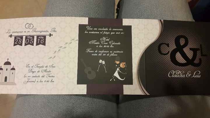 Preparando las invitaciones - 2