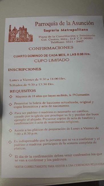 Confirmación express - 1