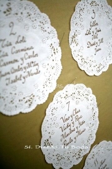 Diferentes ideas para organizar a los invitados en las mesas - 12