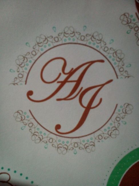 Nuevo avance: monograma terminado!!:) aj - 3