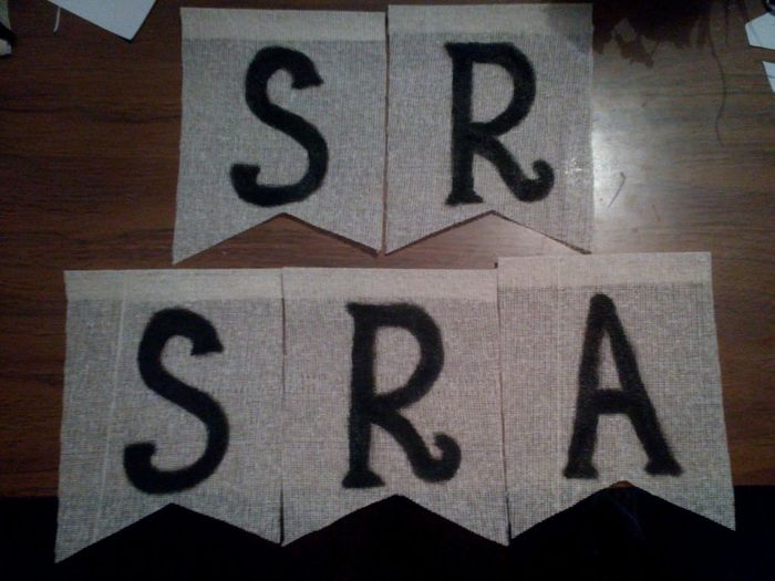 Material para letrero save the date - 2
