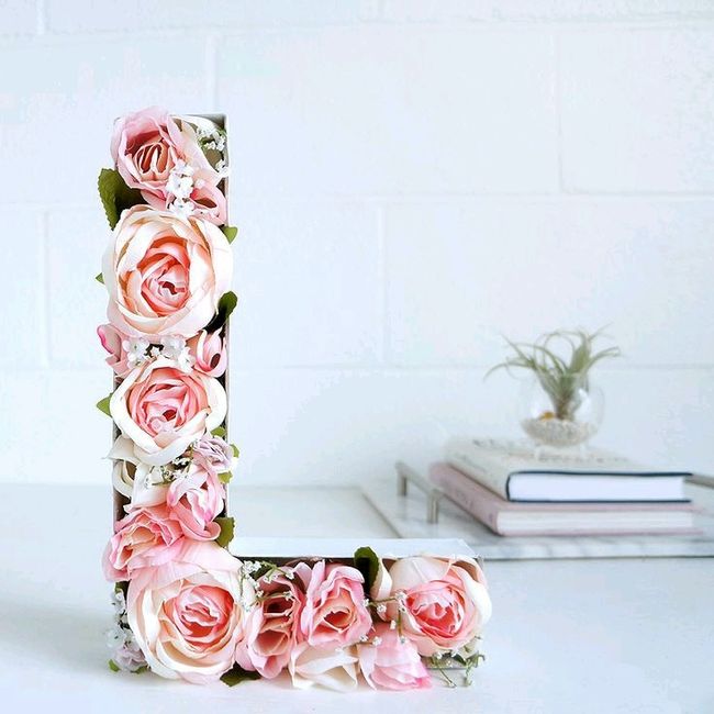 Ideas: decoracion de letras gigantes - 5