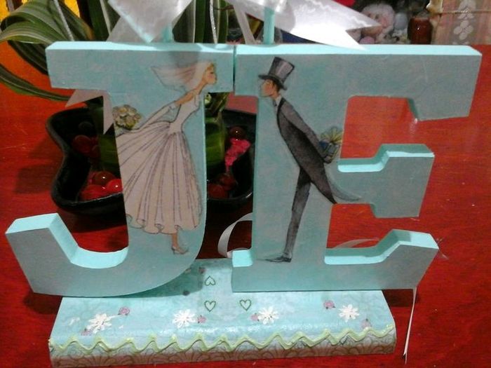 Ideas: decoracion de letras gigantes - 12