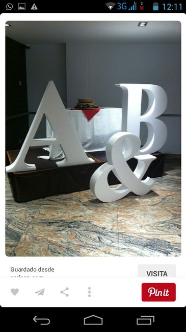 Ideas: decoracion de letras gigantes - 15