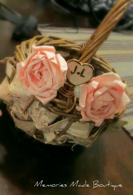 Ideas: canastas para las niñas de las flores o para las oraciones y recuerditos - 2