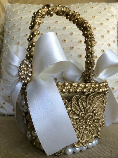 Ideas: canastas para las niñas de las flores o para las oraciones y recuerditos - 8