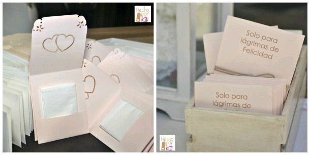 Ideas: pañuelos para lagrimas de felicidad - 11