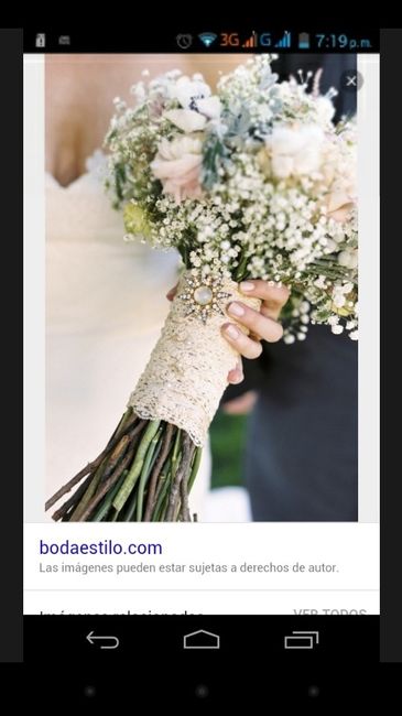 Aj: ramos y arreglo de mesa de novios listos - 3