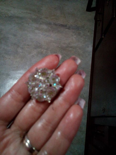 Aj: ramos y arreglo de mesa de novios listos - 4