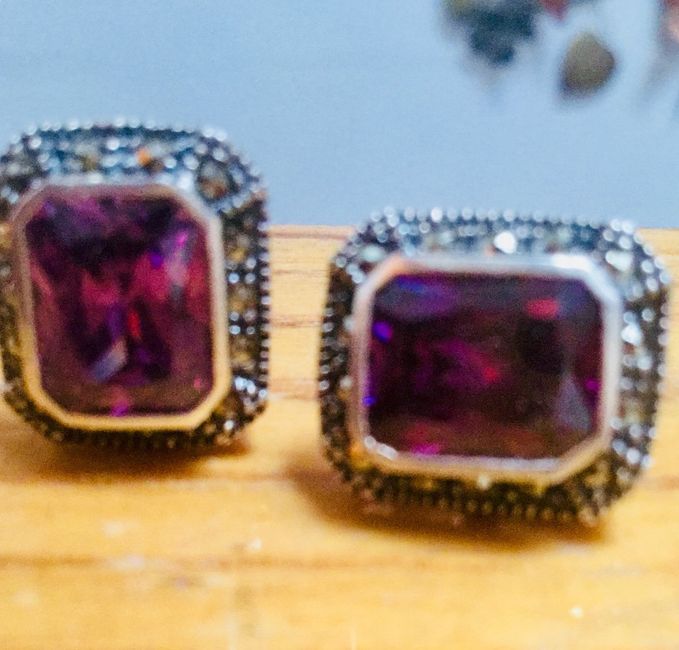 Los aretes que usaré para dar el si! 