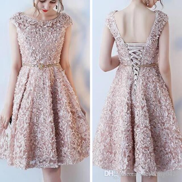 Vestidos para damas en Rose Gold 3