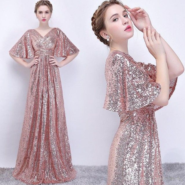 Vestidos para damas en Rose Gold 6