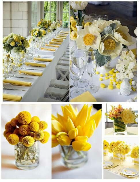 Ayuda! Decoración en tonos amarillos 28