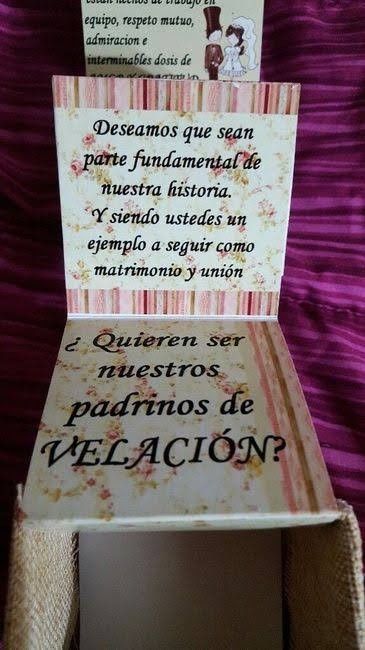 Invitaciónes para padrinos 10