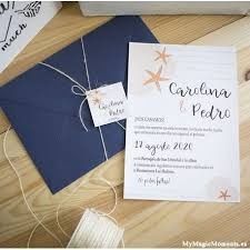 Como recomiendan la invitación si la boda sera en la playa? 5