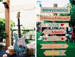 Boda Temática : Festival de música 8