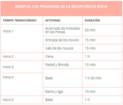 Programa de boda 30