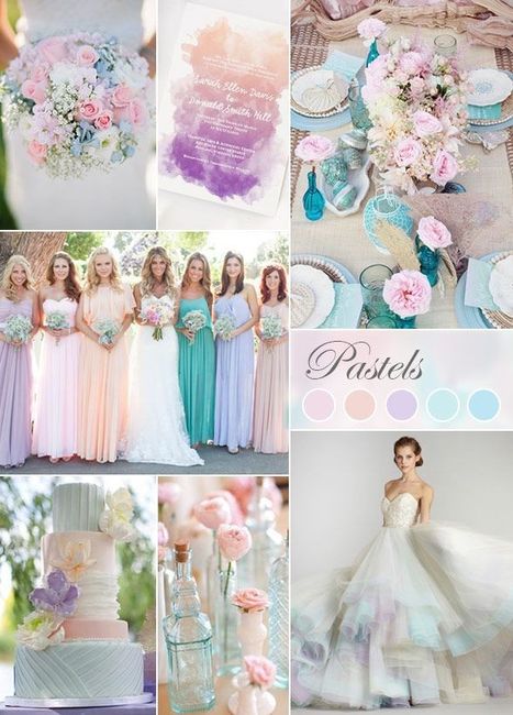 Boda por colores : Pasteles 3