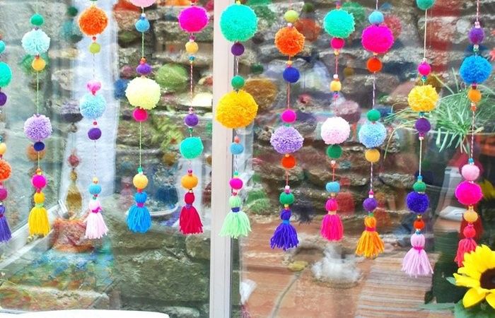 Decora con cortinas de flores 5