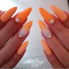 Colores : Uñas en color Naranja 5