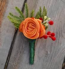 Colores : Boutonniere en tono Naranja 6