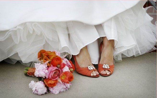 Colores : Zapatillas en tono Naranja 17