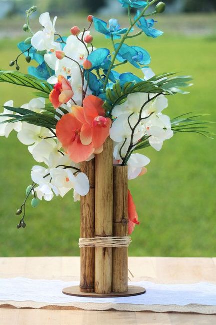 Centros de mesa, ideas rusticas - 1