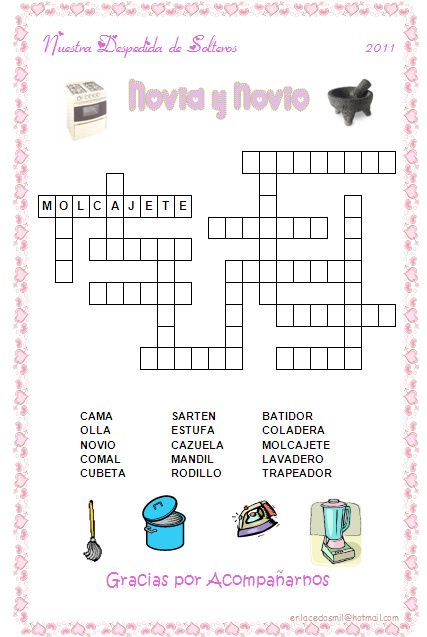 Juegos para el bridal shower 8