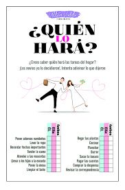 Juegos para el bridal shower 2