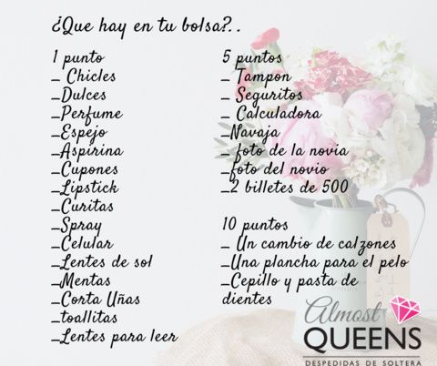 Juegos para el bridal shower 4
