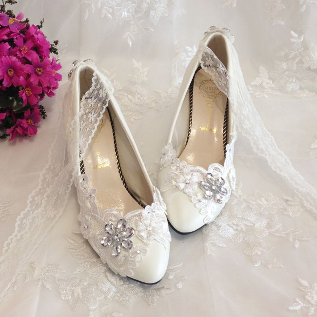 Zapatillas Flats para novias. 6